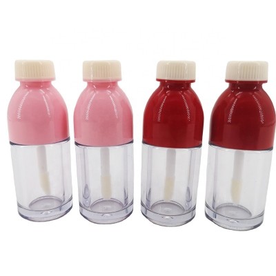 Stock New Cute 8ml Unique Cola Shaped Lip Gloss Tube Soft Drink Soda Tint Bottle Custom Empty Lipgloss Container Packaging