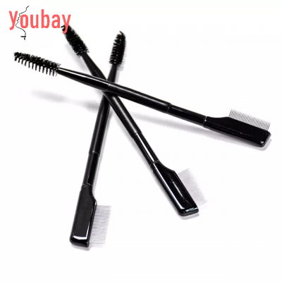 2020 new eyelash extension tool dual eyebrow comb eyelash makeup beauty  brush tool fashion